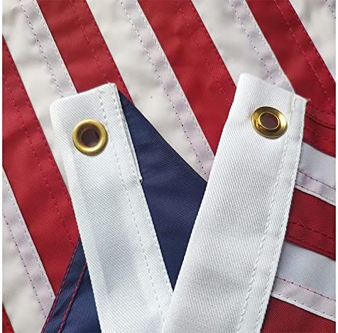 2 brass grommets of embroidery yatch ensign flag